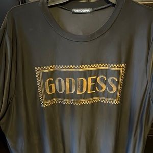 Fashion Nova Black shirt
